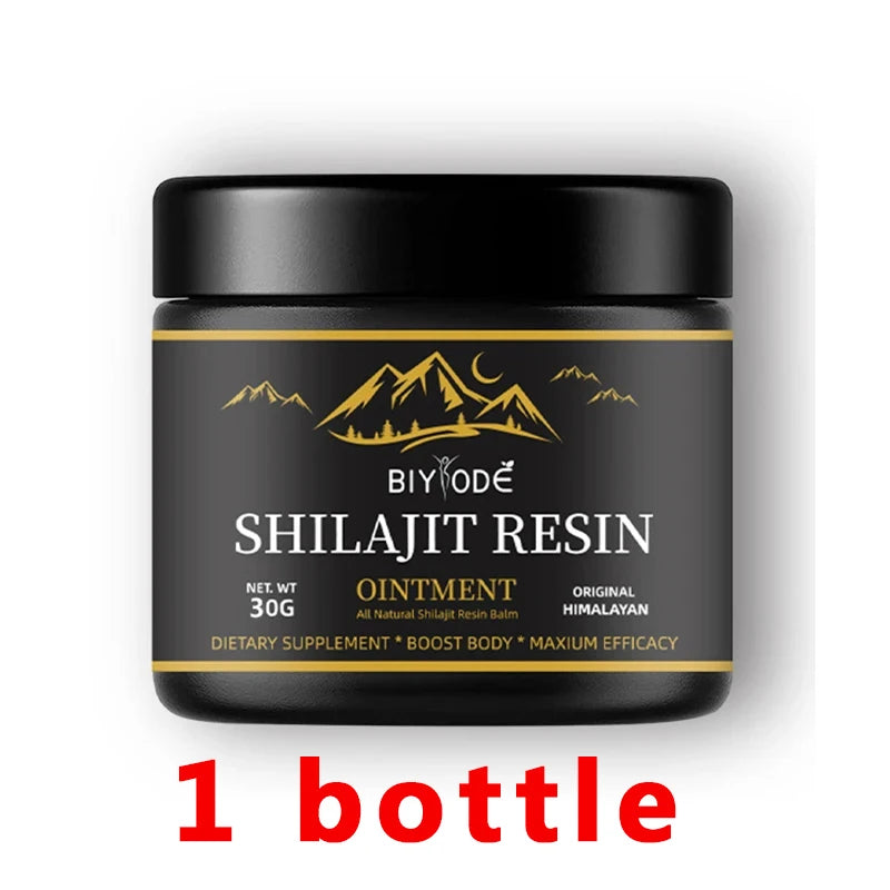Pure Himalayan Shilajit Resin 30g - Gold Grade Natural Shilajit With Fulvic Acid 85+ Trace Minerals For For Men & Women