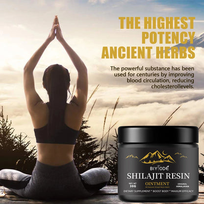 Pure Himalayan Shilajit Resin 30g - Gold Grade Natural Shilajit With Fulvic Acid 85+ Trace Minerals For For Men & Women