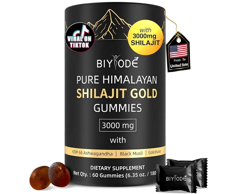 Himalayan Shilajit Energy Gummies