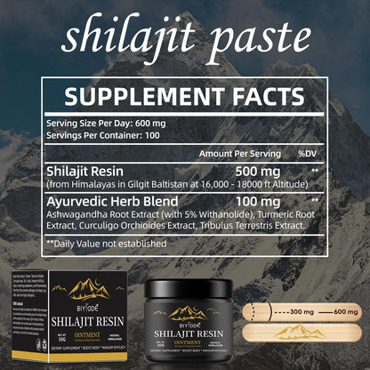 Pure Himalayan Shilajit Gummies Withashwagandha, Gokshura Other Herbs L Noadded Sugar L 60 Chewables Edible Supplement
